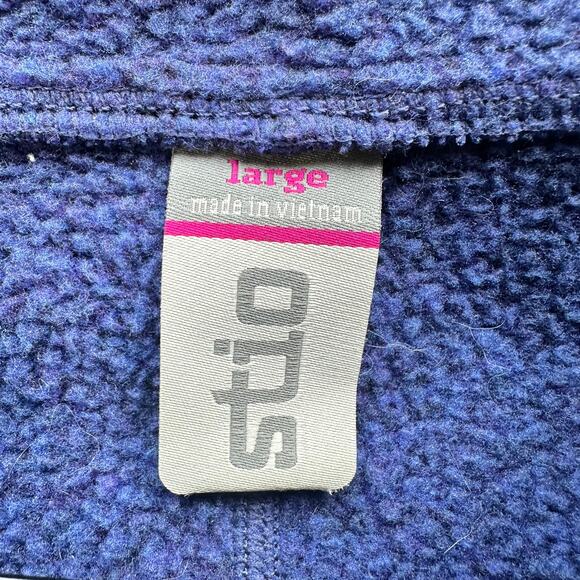 Stio Sweetwater Fleece Hoodie Blue Purple Large Women's - Picture 4 of 8